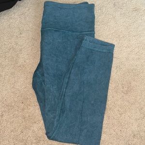 Athleta water color dyed legging